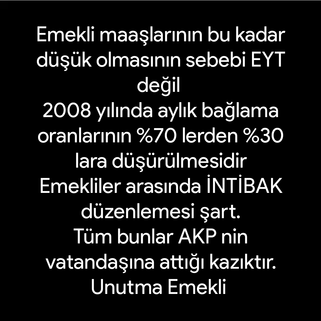 AliErcosgun's tweet photo. Bir ülke kendi toplumundaki insanları neden değersiz hale getirir bir türlü anlam veremiyorum. 

Bu şekilde davranmaktan vaz geçin artık.

Emeklinin insanca yaşaya bilmesi için haklarını verin.

#15BinSeyyanenOlmazsaOlmaz https://t.co/H9z5gidGmM