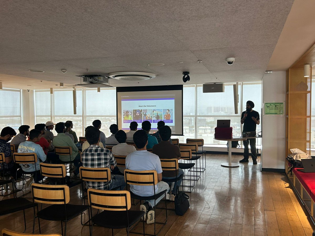 jslovers_del's tweet photo. 🌟 The excitement has begun! 🌟

JsLovers Event in collaboration with @wso2 is now underway at WeWork, Gurugram! 🎉

Stay tuned for updates and highlights!

#WeWork  #meetup #event #Networking #jslovers #wso2 #React

cc @hellonehha @ekaspreet93 @singhlify @Ojas_elawadhi @imminal35 @lakshayman2000 @iamdivyansh