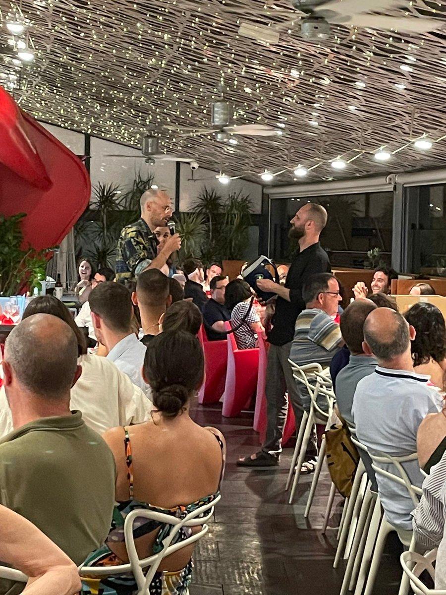 Jonas Jessen (@jonasjessen) on Twitter photo What a nice surprise to receive the Lluís Fina Prize by the <a href="/aeetrabajo/">Asociación Española de Economía del Trabajo (AEET)</a> 😊
Excellent conference overall, I can highly recommend!
And I apologise to all Spanish speaking people in the world for my miserable attempt to hold the speech in Spanish 🇪🇸
😔 What a nice surprise to receive the Lluís Fina Prize by the <a href="/aeetrabajo/">Asociación Española de Economía del Trabajo (AEET)</a> 😊
Excellent conference overall, I can highly recommend!
And I apologise to all Spanish speaking people in the world for my miserable attempt to hold the speech in Spanish 🇪🇸
😔