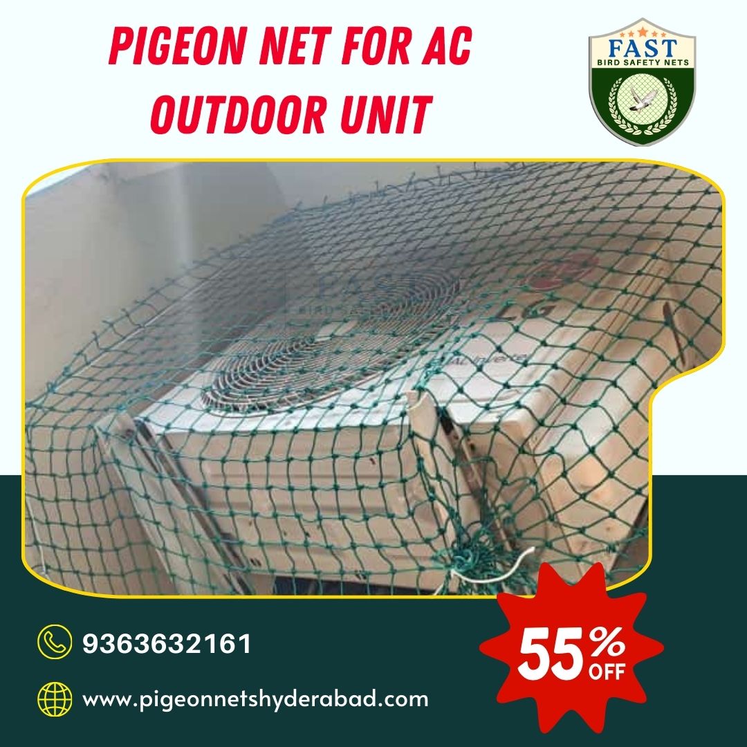 AtNets35955's tweet image. Get top-quality pigeon nets for your AC outdoor unit from Fast Safety Nets Hyderabad. Protect your unit from bird droppings and debris. Ensure efficient cooling and longevity. #PigeonNets #ACProtection #FastSafetyNetsHyderabad #HyderabadSafety 
pigeonnetshyderabad.com/pigeon-net-for…