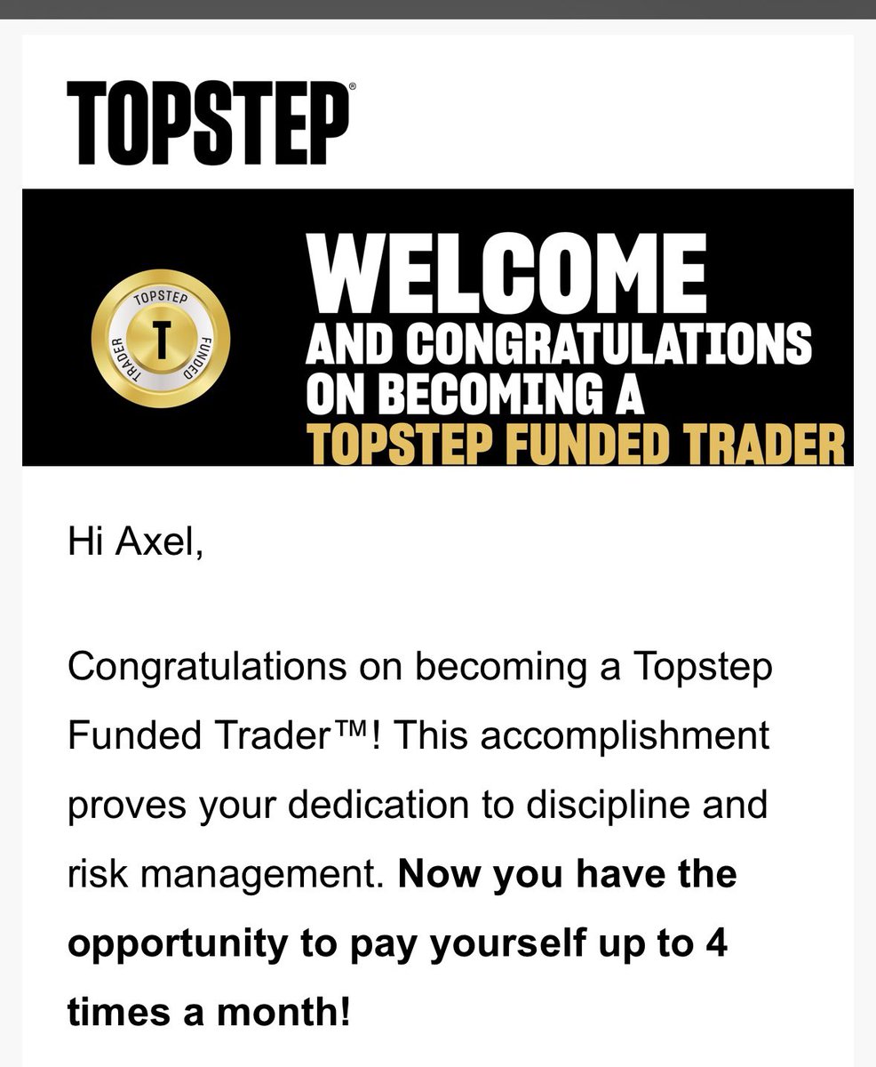 Axel_trades's tweet photo. This week has been total shit if you
Live in Houston, haven’t been able to trade all week with my team :( but I have been taking a few trades on NQ since it’s open after hours, team members who trade futures are this week! Nonetheless managed to get another funded! $NQ https://t.co/jS6CnsVlch