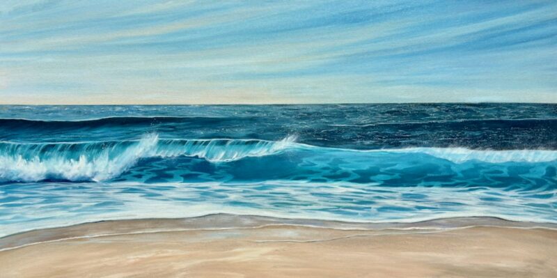 Art2Arts's tweet image. 🌊✨ Dive into the mesmerizing beauty of &apos;Turquoise Sea III&apos; by Catherine Kennedy @catherinekennedy_art! This stunning large seascape painting is inspired by the breathtaking Watergate Bay.
tinyurl.com/ystrekyn

#Art2Arts #SeascapePainting #CatherineKennedyArt