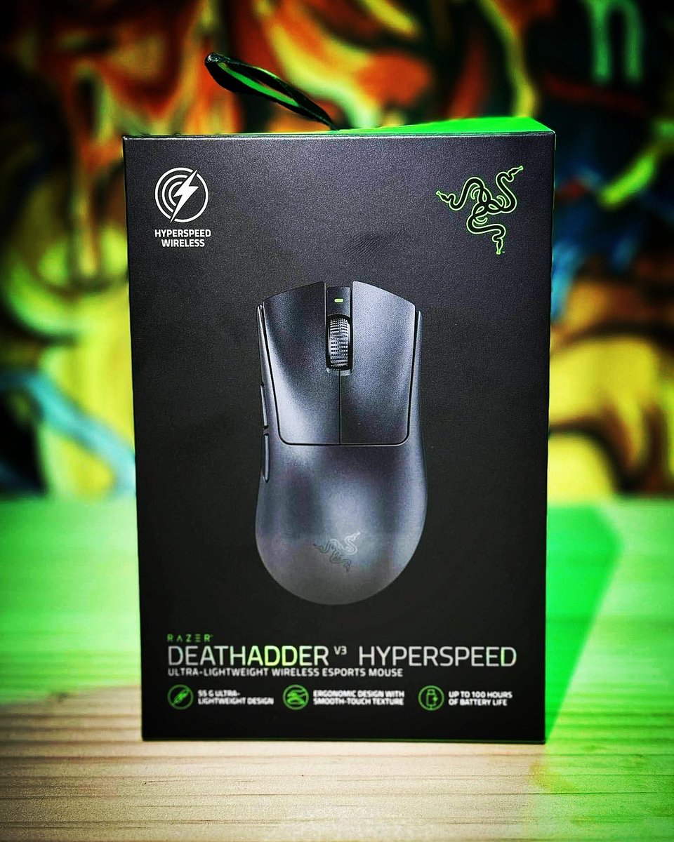 Huge shoutout to <a href="/RazerANZ/">R Λ Z Ξ R | ANZ</a> for sending over their new "Deathadder V3 Hyperspeed" Ultra Light-Weight Wiresless Esports Mouse for us to check out. 🖱

Full review coming soon 💻

#Razer #RazerANZ #Deathadder #GamingMouse #Review #UltraLightWeight #Hyperspeed #Gifted