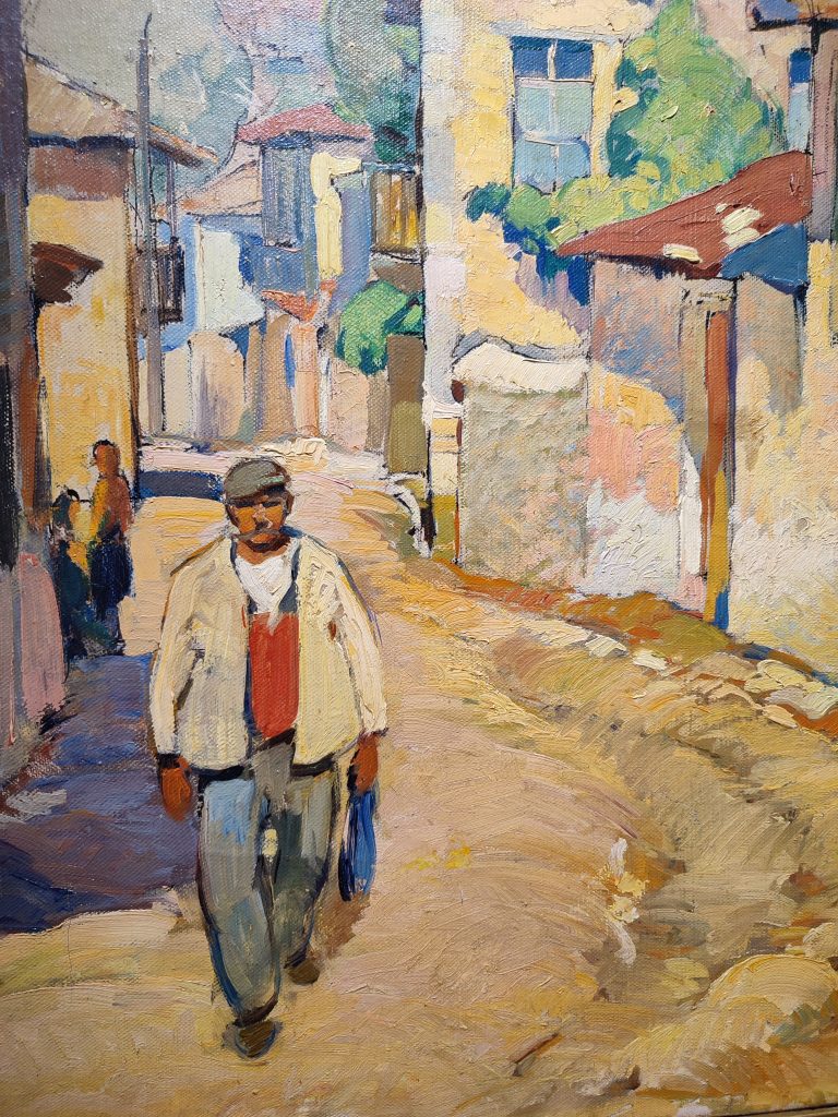 artdotgr's tweet image. Yannis Moralis | Γιάννης Μόραλης
The Traveler | Ο Διαβάτης
1932-34
Oil on canvas | Λάδι σε καμβά

art.gr/2024/07/13/the…

At a young age he paints landscapes, scenes of everyday life, while in his early works he depicts faces of his family and country landscapes.

Σε νεαρή…