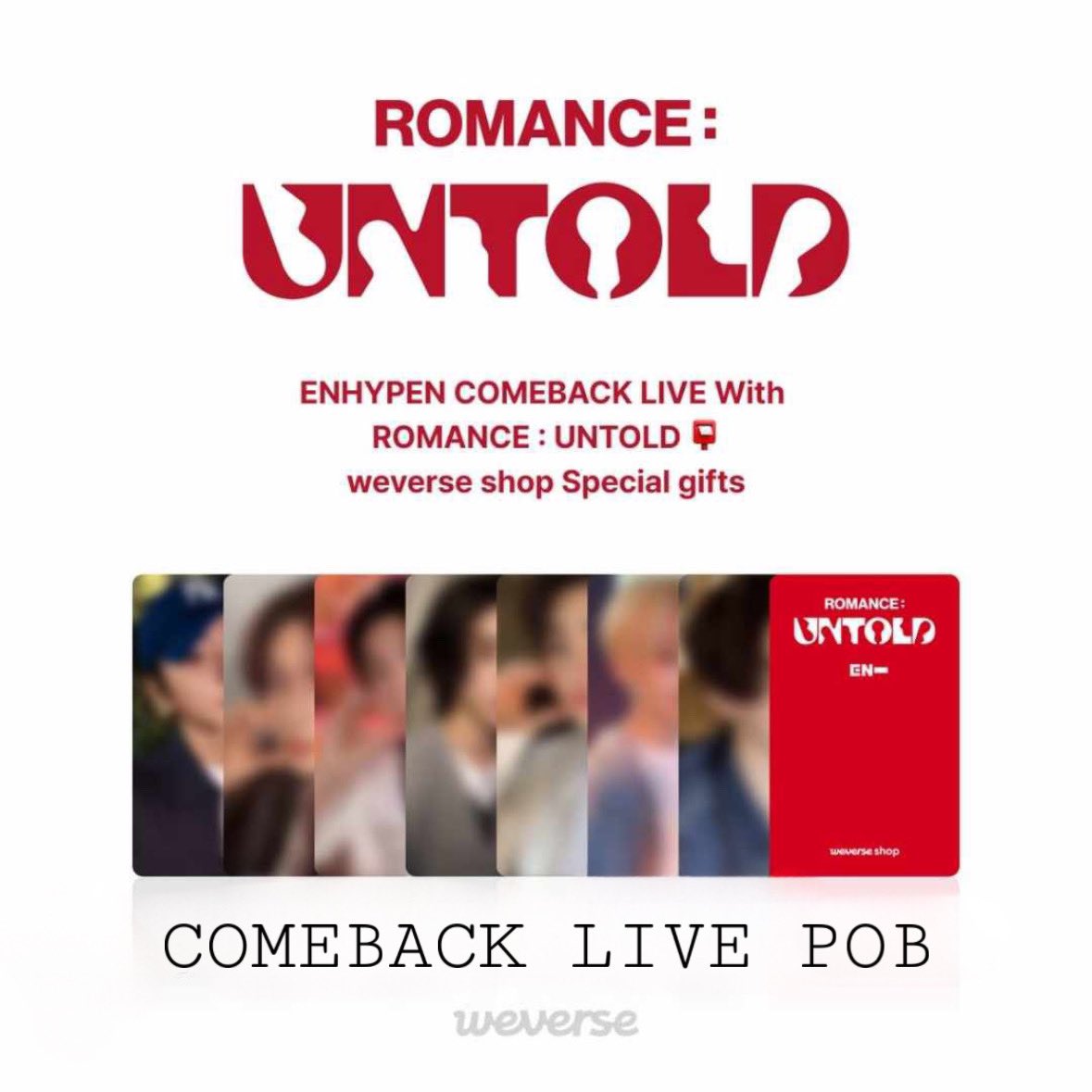 paperistph's tweet photo. Interest check Help RT

Magsesell din po ako nito

Enhypen romance untold 

Weverse Luckydraw
Comeback Live POB 

Price: 
Random - 550
Ot7 set - 3500

DOP; 150 DP, BALANCE August 1 https://t.co/yC2PNC5LQe