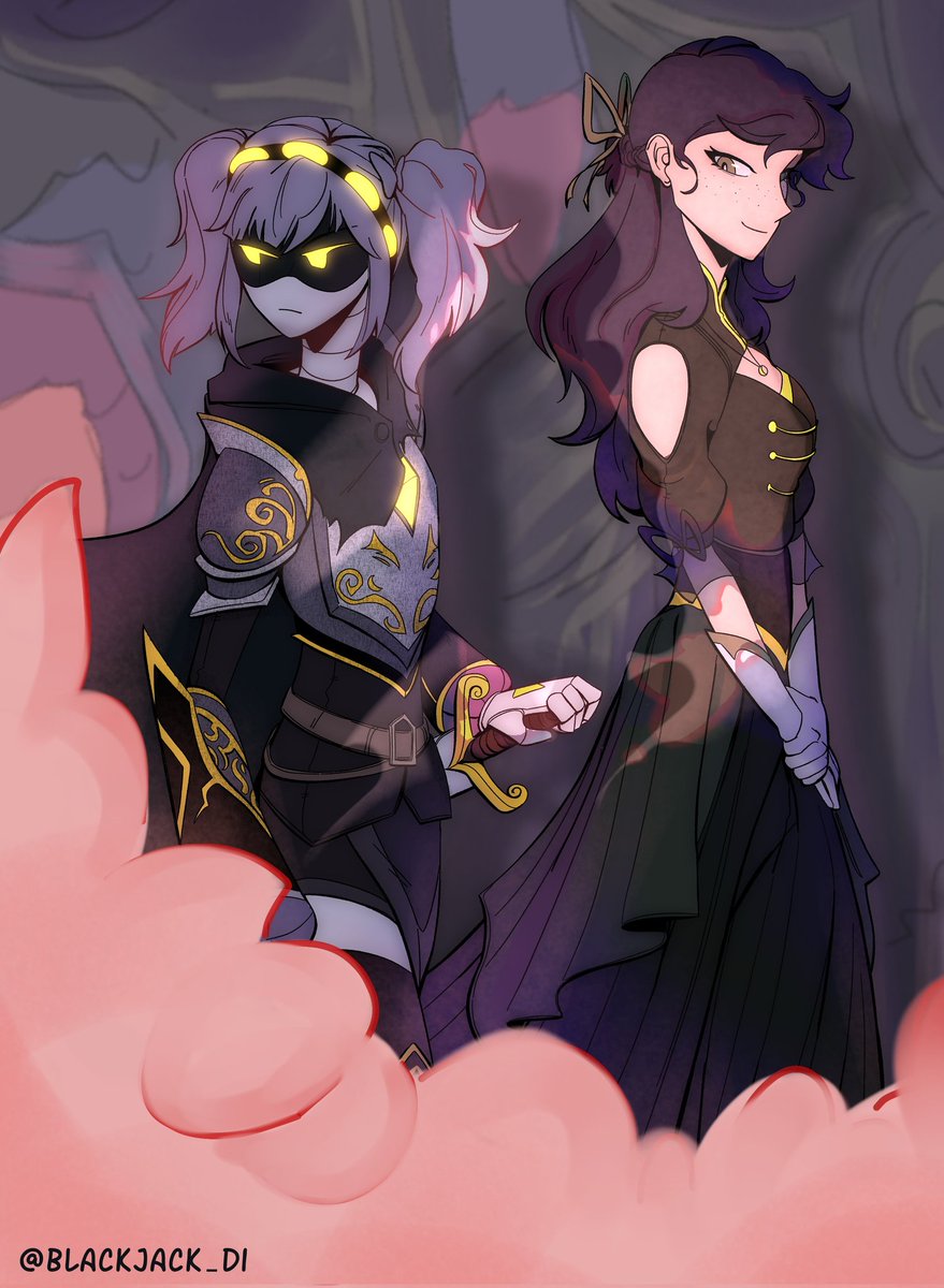 blackjack_di's tweet photo. They've been in my brain for a hot minute now... Uwa... 

#jessa #rippingroyals #murderdrones https://t.co/e61zmwSYum