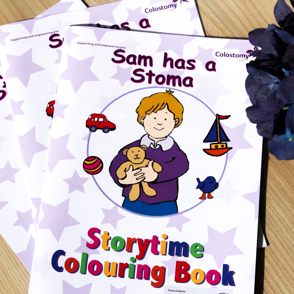 Sam has a Stoma has been prepared to help young children become familiar with #stoma surgery. It's aimed at both those facing surgery and younger family members too 💜
You can download a copy here colostomyuk.org/wp-content/upl… or call us on 0118 939 1537 and we'll send you a copy