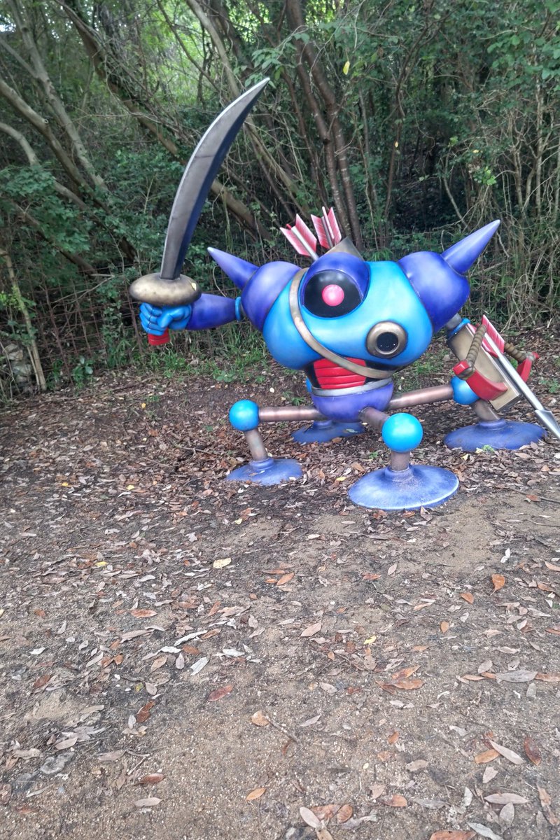 B10cd1's tweet photo. はぐれメタルがあらわれた！
#ドラゴンクエスト
#ドラゴンクエストアイランド
#ニジゲンノモリ
#淡路島 https://t.co/4IZIy1GGCm
