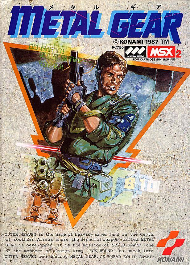 16bitnostalgia's tweet photo. Metal Gear first released 37 years ago today! https://t.co/N72jNn9w5s