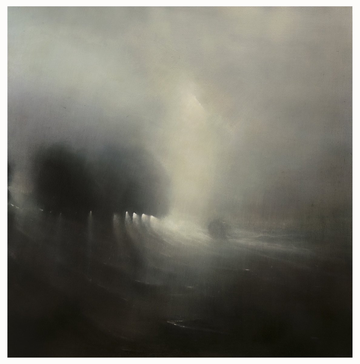 richardwhadcock's tweet image. ‘Treeline’
oil on paper
100x100cm

A work on paper which will worked up into a larger work on linen.
#workonpaper #studyonpaper #landscapepaintingonpaper #lightinlandscape