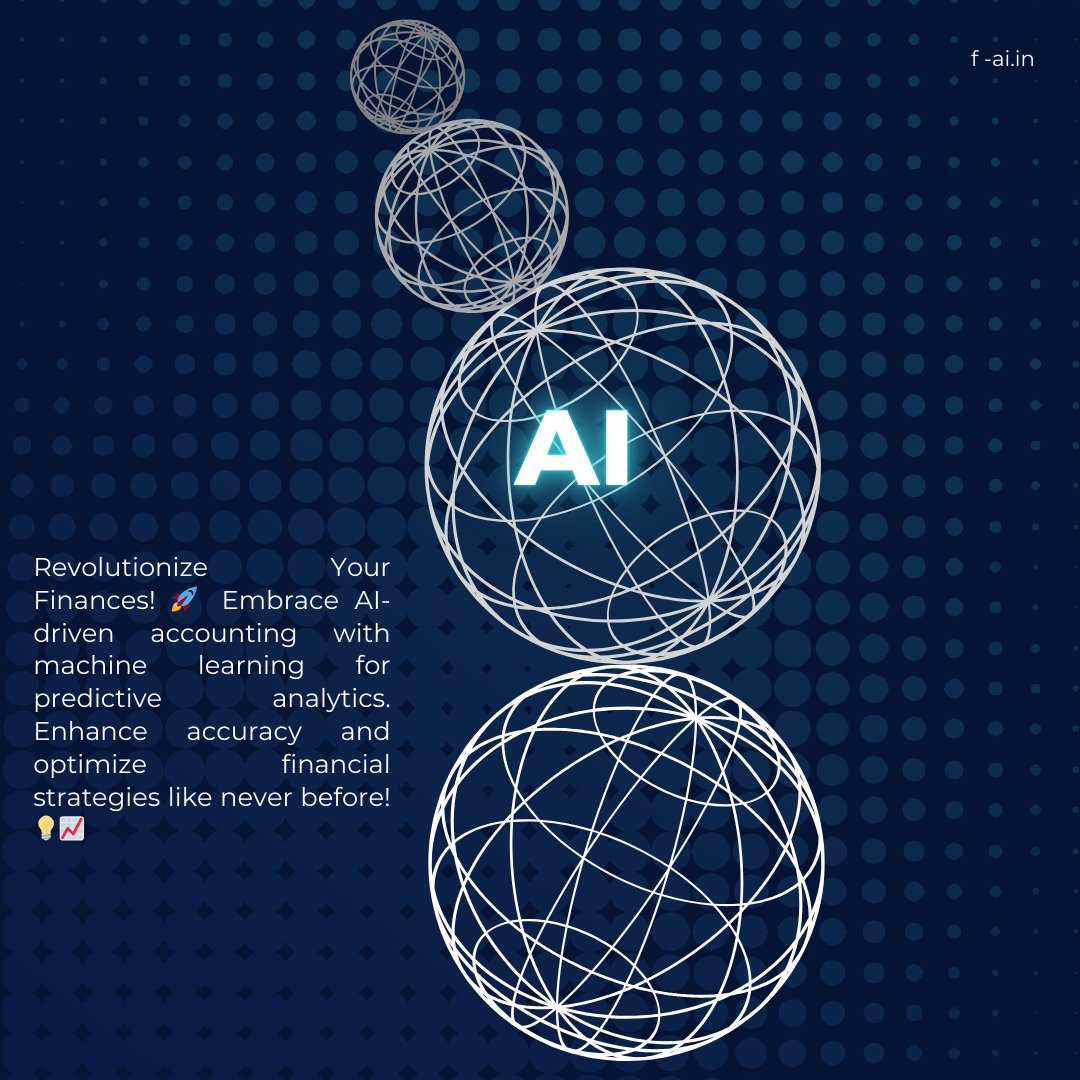 f_ai2024's tweet image. Use f-ai.in

#AIAccountingTools #MachineLearningFinance #CloudAccounting #SmartBookkeeping #FinancialAI #IntelligentAccounting #RoboAccounting #AIForAccountants #AccountingRevolution #PredictiveAnalytics #EfficiencyInFinance #AIandAccounting  #FutureOfFinance