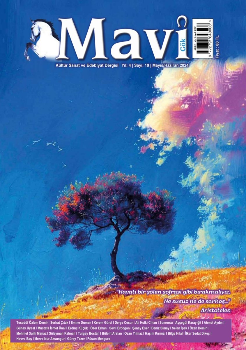 Bunca çirkinliğin bir şekilde var olduğu dünyada biz harika bir şey yapıyoruz.
Zamanın arşivine bıraktığımız en benzersiz iz budur belki de
Çünkü içinde sanat edebiyat şiir sinema ve kitaplardan müteşekkil bir iyilik var.
İçinde kötülük yok
youtu.be/Lab4vD2Nrro?si…
<a href="/mavigokdergi1/">@mavigokdergi</a>