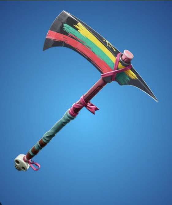 PawsLoki's tweet photo. @ShiinaBR The only pickaxe I want to see in the shop https://t.co/ZCAbCU7z4s