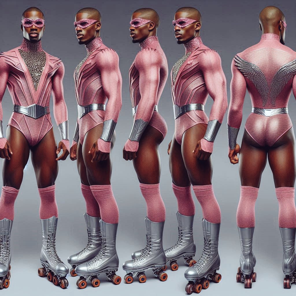 Afro_Men_AI's tweet photo. Blush Titan -
That A** firm underneath
.
#nsfwtwt #nsfwart #AI_nsfw #NSFW #Black_AI #AfroPower #BLACKPOWER #AIArt #AIArtworks #AI美女 #AIsuperhero #theleagueofCultureHeroes https://t.co/nSCvYyT3ve