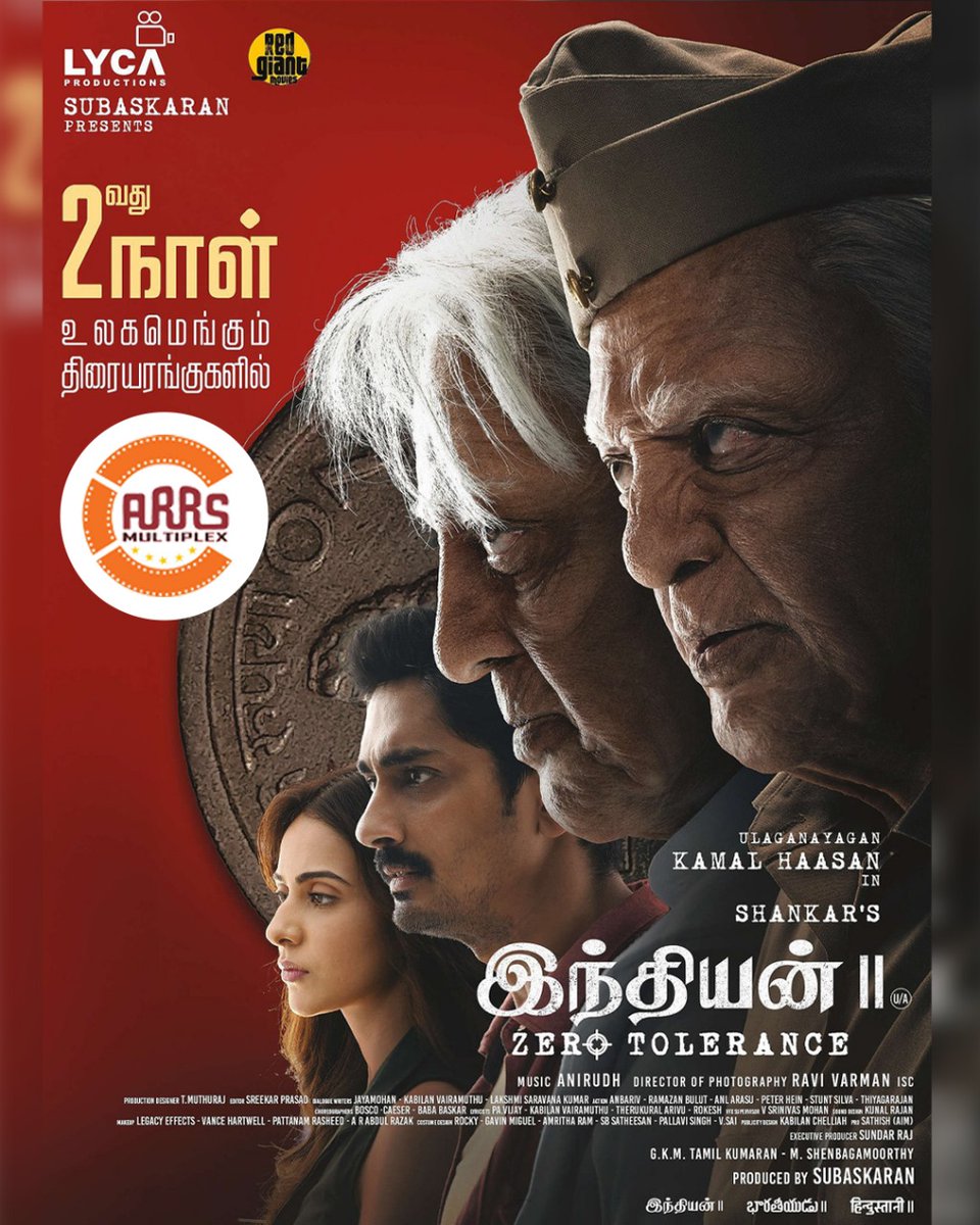 SalemArrs's tweet photo. #Indian2🔥excellent opening Day and 2024 highest Day-2 in ..
Movie having excellent advance bookings for the weekend🥳��..
@bookmyshow @ArrsMultiplex
#indain2 #trending #worldwide #nowshowing
#booknow #arrs #bookmysho #weekend #mustwatch https://t.co/ZjRTaIFvlh