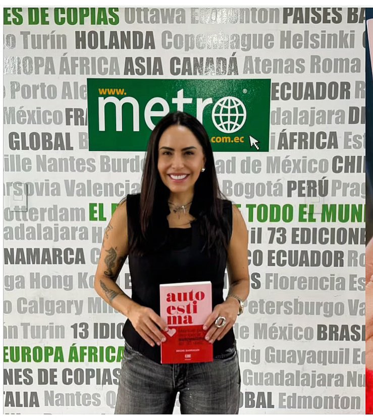 meche_barragan's tweet photo. Gracias @MetroEcuador y @NuevaMujer por esta nota y por el cariño❣️

https://t.co/EFtEZzduDs https://t.co/fLTgXz0vI4