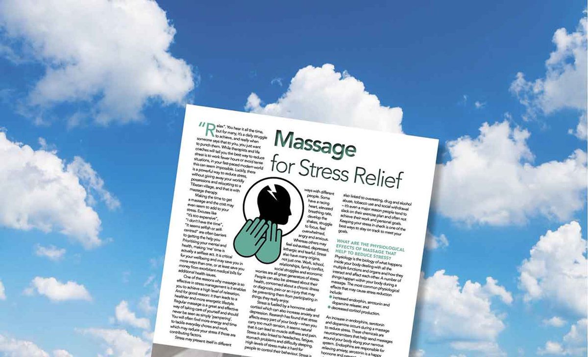 Did you know that massage therapy can help reduce stress hormones and increase feel-good hormones like serotonin? #StressManagement #MassageTherapy #FeelGoodhttps://app.co-kinetic.com/success-page/stress-less-mind-and-body-lead-generation-social-media-campaign?userId=109