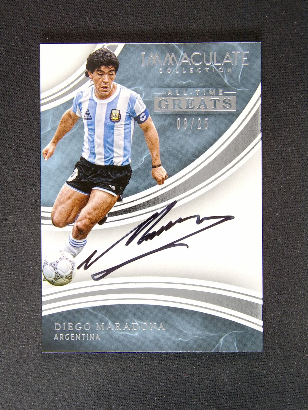 マラドーナ　カード PSA10】2021-2022 PANINI MOSAIC FIFA ROAD TO WORLD CUP