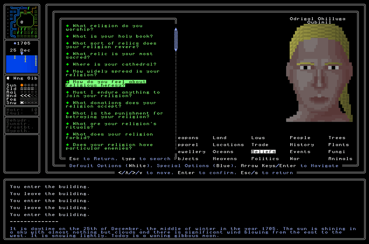 Ultima Ratio Regum 0.11 update #18! Generating religious staves, new conversation systems, mysterious sphinxes (sphinxii?), generating hands with scars, tattoos, etc, and more:

markrjohnsongames.com/2024/06/09/ult…

#gamedev #indiedev #roguelike #pixelart #indiegames #rpg #screenshotsaturday