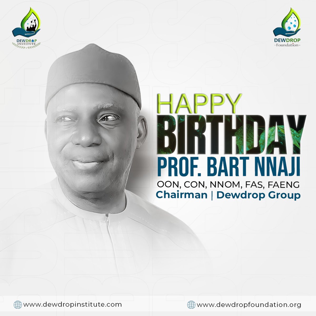 dewdropInst's tweet image. Happy 68th birthday to our distinguished and visionary Chairman! May this milestone year bring you continued happiness, health and success. Your leadership and guidance are invaluable to us all. Here's to many more years of inspiration and achievement!