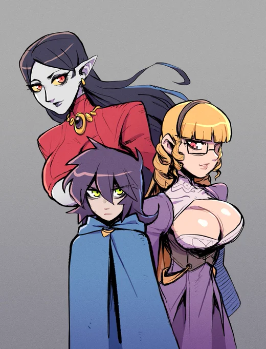 Zaleska &amp; her WitchesAtypical of vampire-kind, the Lady Zaleska does not feed on human blood - and wants to rid vampires of their addiction entirely. Naturally, a vampire lord's research facility is of great value to witch-kind too. 