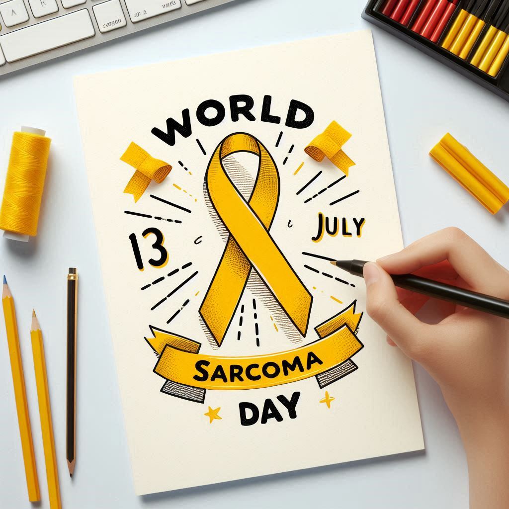 ItaSarcomaGroup's tweet photo. Join us in raising awareness for #Sarcoma on #WorldSarcomaDay, July 13th! Together we can make a difference. Support the @ItalianSarcomaGroup and help fund vital research for better treatments and outcomes. Let's fight sarcoma together! 💪 #SarcomaAwareness #SupportResearch https://t.co/RJRf7sgysN