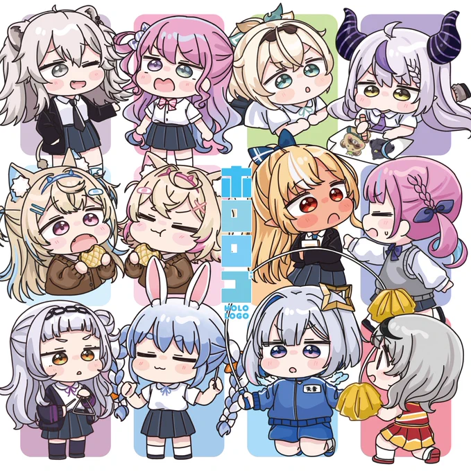 [C104] 新刊『ホロロゴ』の通販予約が開始されました!約6年間にホロライブで作らせて頂いたロゴ152点掲載しております。デザインに興味ある方、ホロライブが好きな方は宜しければ手にとって頂ければ嬉しいです!表紙イラストは、もちみこ先生()です! 通販: 