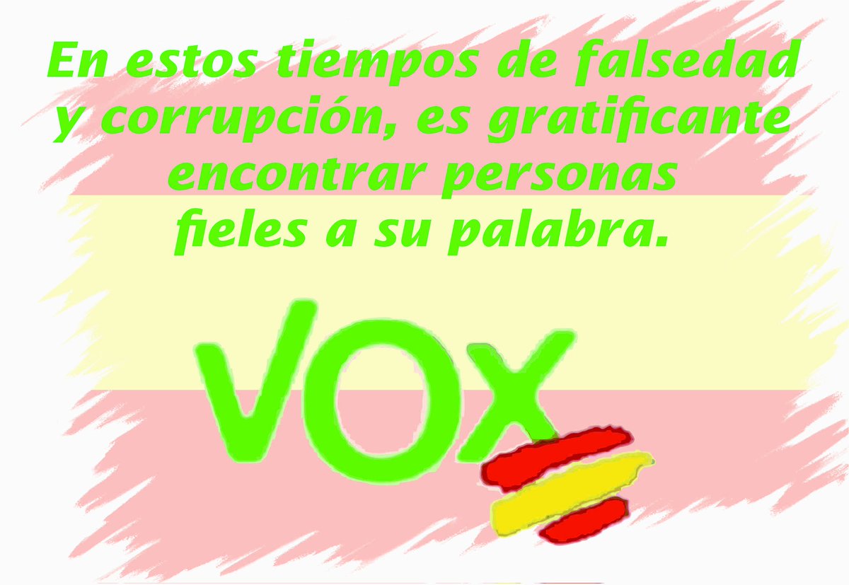 Kyddo16's tweet photo. Solo queda VOX https://t.co/AyTRGnc2ip