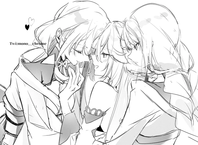 将軍影神子描きたい 
