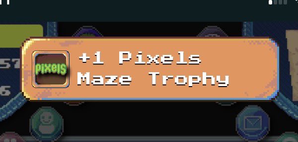 07nabeelkhann's tweet photo. ๐ PIXELS : New Quest for Repution Points
Reward: 400 reputation points + PIXELS trophy decor.
1. Go to Pixels HQ
2. talk to Perry and he will bring you to a "MAZE"
3. do the maze, find & collect the "X"
4. Put "X" to Perry
and it's done! ๐ค
@pixels_online #pixelonline https://t.co/Jmu87Ei7cc