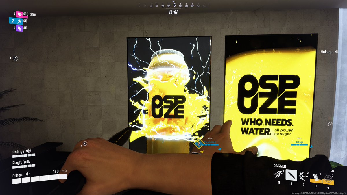 Oshero_'s tweet photo. The Finals main Sponsor Ospuze  #THEFINALS https://t.co/Co9uiajnxn