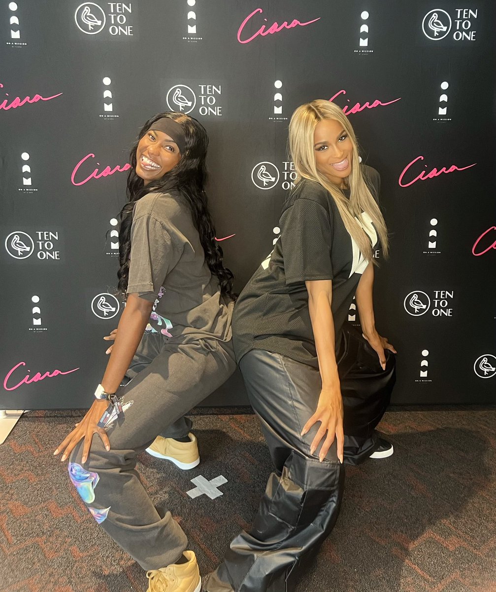 BrittanyLovesC's tweet photo. I told Ciara it was time for a new profile pic for my page but similar pose that I’ll make B&amp;W! 🥹 &amp; she was like BET!!!!!! Now I just gotta decide WHICH ONE OMGG! I love her so much!! 🥺 She’s a dream! https://t.co/ZWMWV07IZP