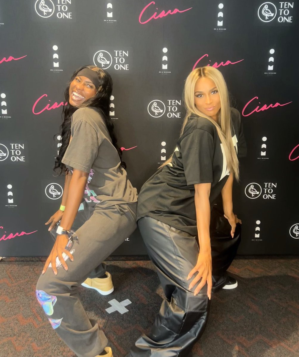 I told Ciara it was time for a new profile pic for my page but similar pose that I’ll make B&amp;W! 🥹 &amp; she was like BET!!!!!! Now I just gotta decide WHICH ONE OMGG! I love her so much!! 🥺 She’s a dream!