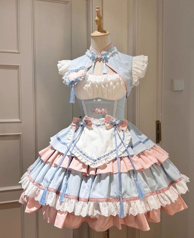 Maidens_Reve's tweet photo. 💕Maiden's Rêve
    プレゼントキャンペーン°˖✧

🎁チャイナ風メイド服セットアップ🎁
https://t.co/ohtGz4xOmX

🎀参加条件🎀
→@Maidens_Reveをフォロー
→このツイートをRT

🎀締め切り🎀
　8月13日

❣ご希望のカラー・サイズをコメント/引用RTで当選確率アップ❣ https://t.co/fBltHPLEXq