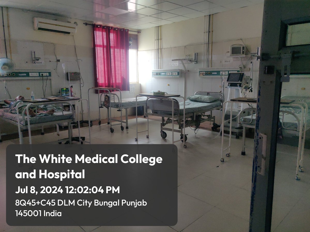 t_singla0510's tweet photo. 🚨Sneak Peek of The White Medical College and Hospital, Pathankot Punjab
Can we expect good doctors from this college?
#WeWantShifting
@narendramodi @JPNadda @official_aimsa @DrJitendraSingh @MBBSISLIFE @aajtak @Teena_PPCC @drsfaizanahmad @ABPNews @nsui @EduMinOfIndia @INCPunjab https://t.co/0BVHguygnZ