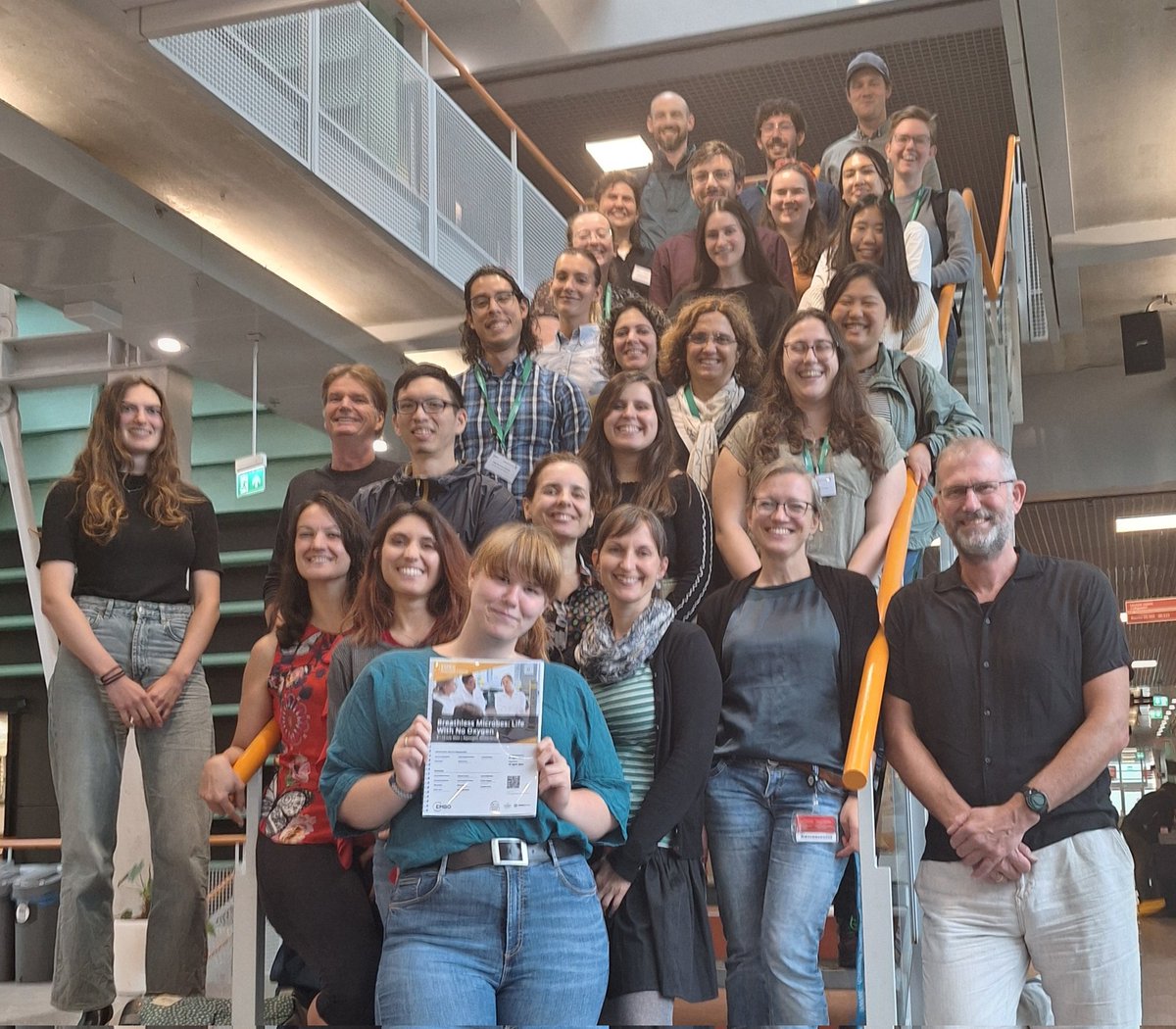 Mike Jetten🟥 (@msmjetten) on Twitter photo Happy conclusion & group picture of the <a href="/EMBO/">EMBO</a> <a href="/SIAMmicrobes/">SIAM-microbiology</a> #anaerobic #microbiology summer course @RIBESresearch <a href="/radboudscience/">Radboud Faculty of Science</a> <a href="/Radboud_Uni/">Radboud University</a>
A very enjoyable & informative week with great participants & speakers. Safe travels home & good luck with your 🦠🔬🧫 endeavors Happy conclusion & group picture of the <a href="/EMBO/">EMBO</a> <a href="/SIAMmicrobes/">SIAM-microbiology</a> #anaerobic #microbiology summer course @RIBESresearch <a href="/radboudscience/">Radboud Faculty of Science</a> <a href="/Radboud_Uni/">Radboud University</a>
A very enjoyable & informative week with great participants & speakers. Safe travels home & good luck with your 🦠🔬🧫 endeavors