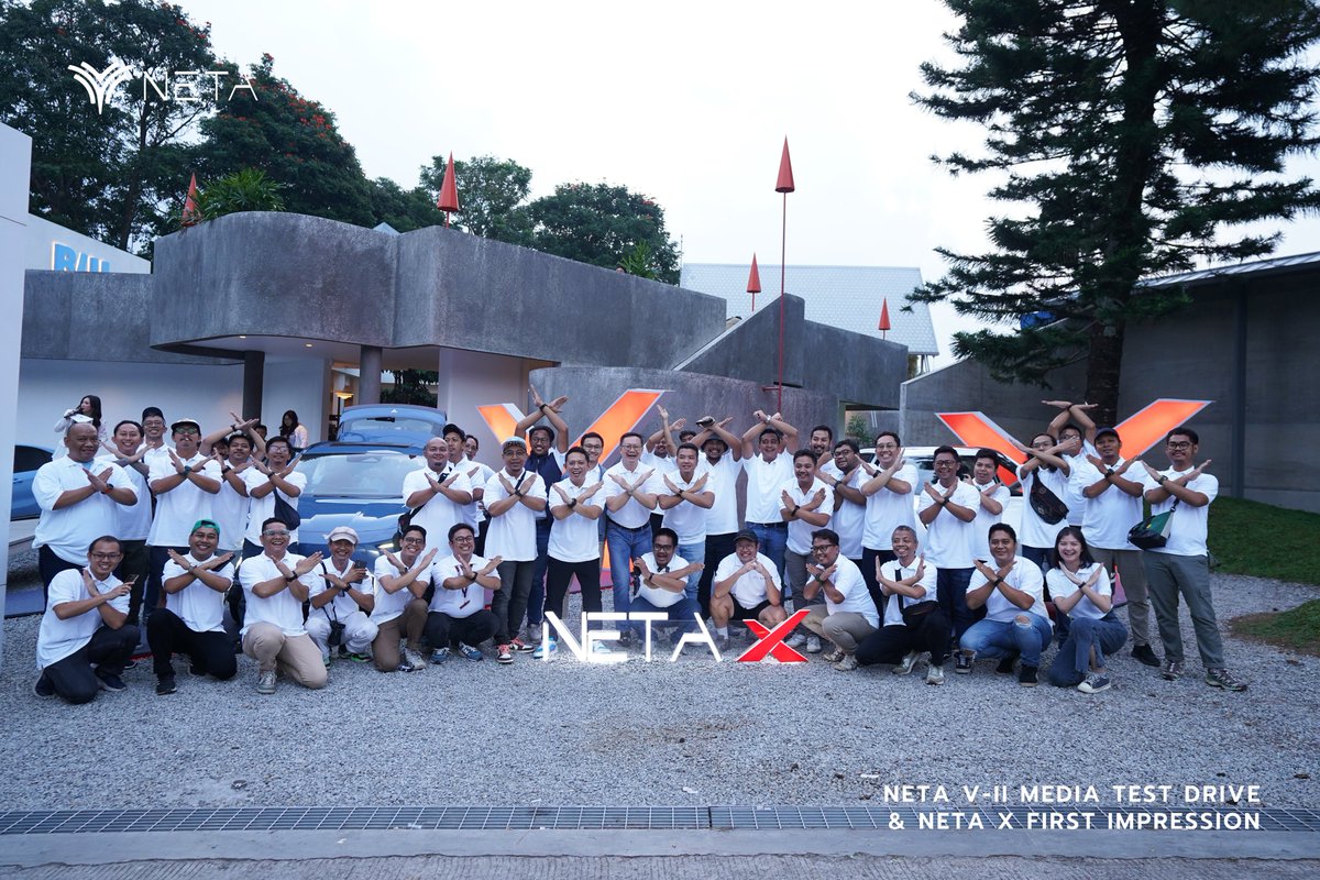 netaautoglobal's tweet image. The Indonesian media&apos;s test drive of the NETA V-II received rave reviews! The NETA X also made a stunning appearance, captivating everyone in attendance. Cheers to a new era for NETA Auto in Indonesia!
#NetaAuto #NetaIndonesia #TestitLoveit #NETAVII #NETAX #HelloWorld
