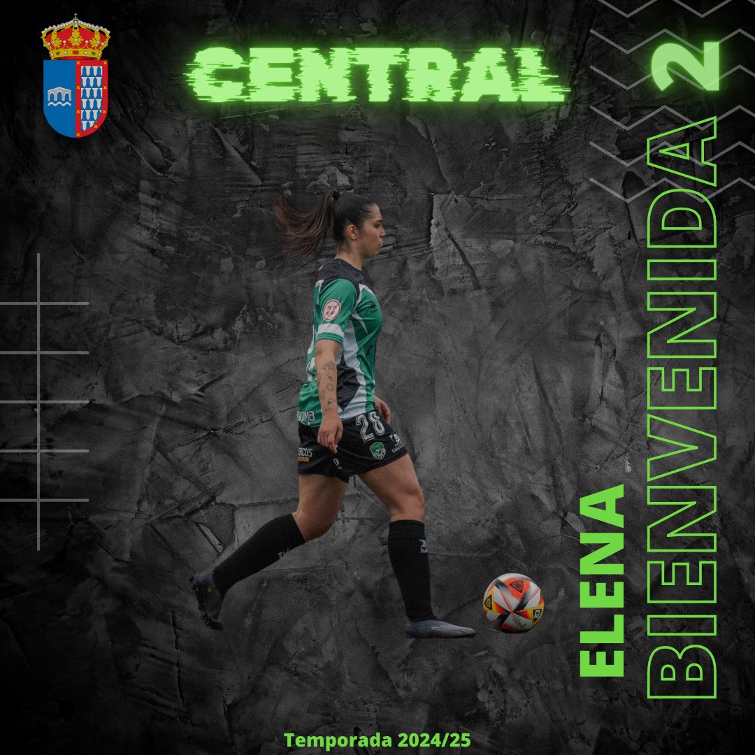 Segundo fichaje de nuestro equipo femenino.

Os presentamos a Elena Redondo, jugadora procedente del SportExtremadura de categoría Nacional.

Central contundente, con buena salida de balón, es una jugadora que nos aportará veteranía en defensa.

¡VAMOS ELENA! 💚🖤