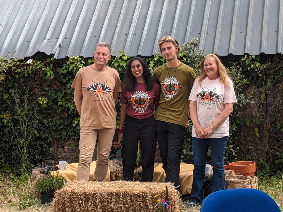 GreeneIndy's tweet photo. A great day at @savebutterflies HQ doing the #BigButterflyCount livestream with the best guests the world, a beautiful haul of outstanding moths caught during the night. 

Please take part in the count this year, it only takes 15mins. 

Find out more 👇🦋
https://t.co/tIkVwyTniS https://t.co/NibyLNXT0v