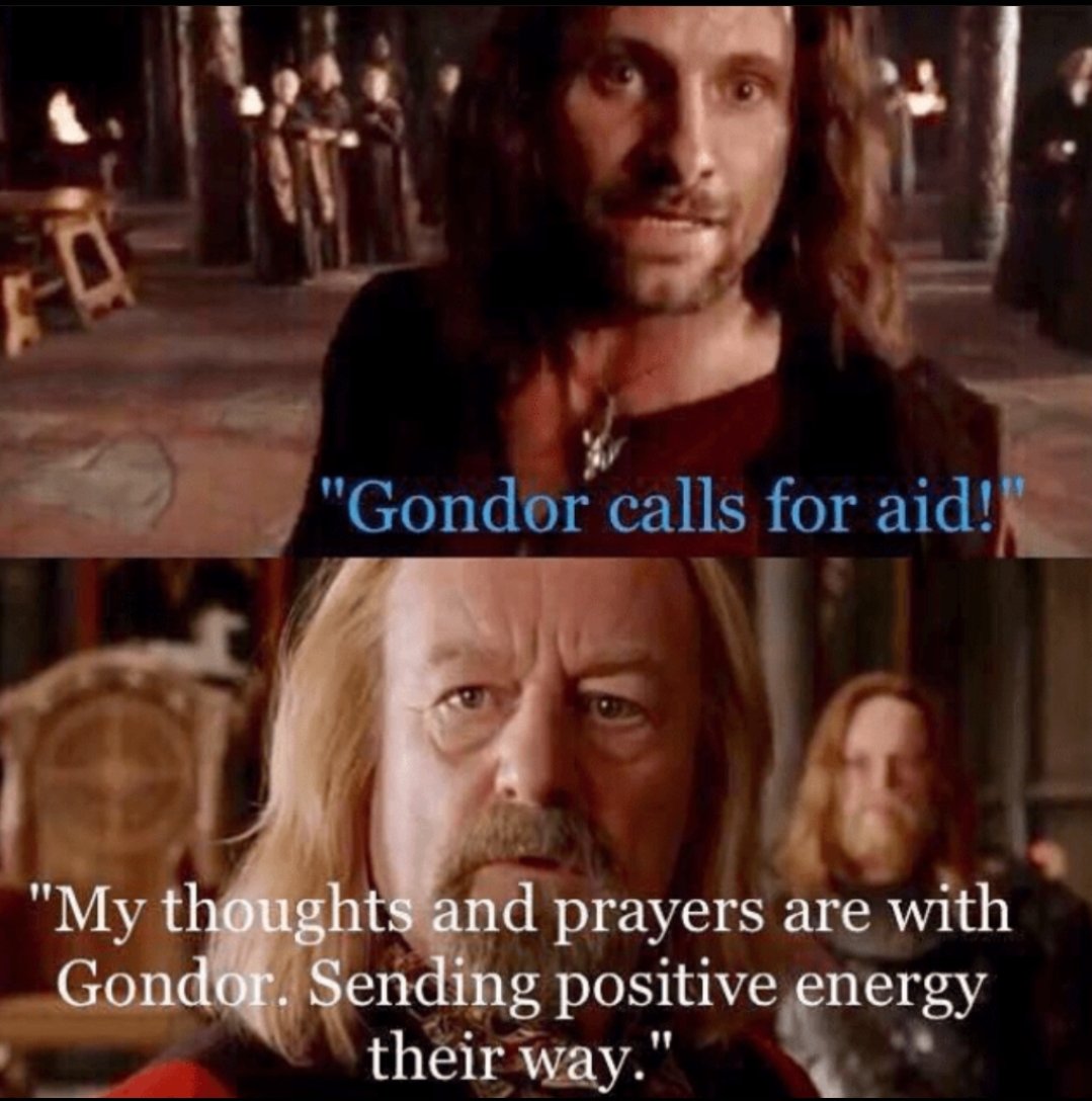 nytcrawler0987's tweet photo. #SocialMedia in Middle Earth ๐๐๐
#SaveGondor #HelpGondor #LOTR #StandWithGondor #DeathToUrukHai #DeathToOrcs #ShameOnSaruman #TraitorSaruman #RotInHellSauron ๐๐คฃ๐๐คฃ๐ https://t.co/wZZNi72Dko