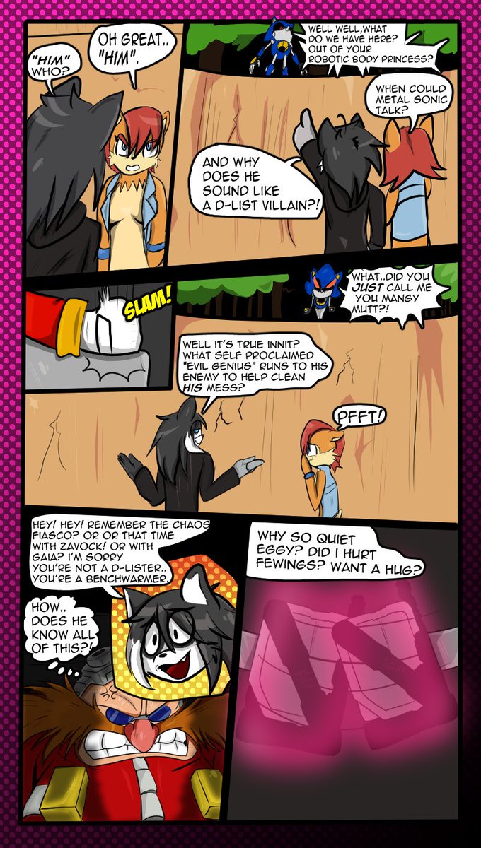 Accursedwolf1's tweet photo. This will ether make someone giggle or make some Eggman fans upset. ether way this page had me smiling from start to end working on it.

Eggman belongs to sega

sally belongs to archie

decade belongs to toei
#SallyAcorn #eggman https://t.co/IKM1gVSAuJ