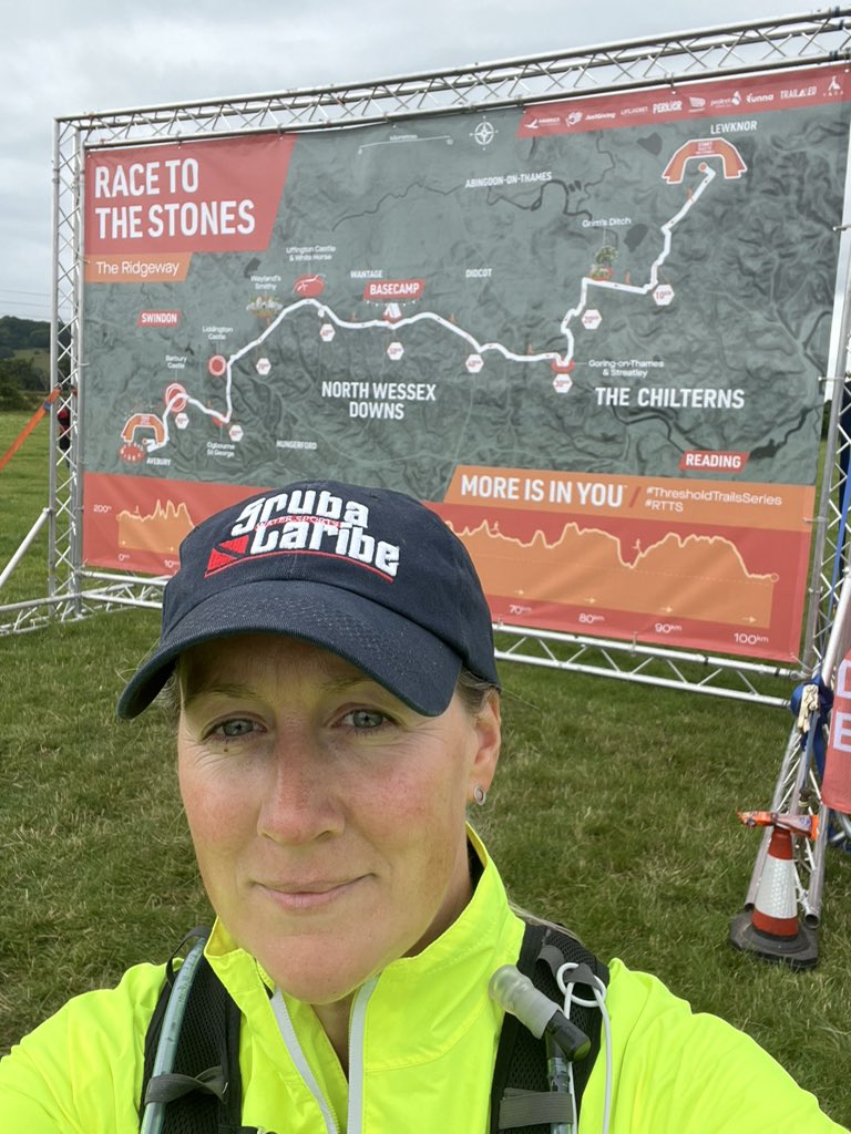 Here goes 💪🏻💪🏻 huge thanks to youngest daughter for making me a 12 hour playlist so I’ll be singing my way along the route 🎼🎧