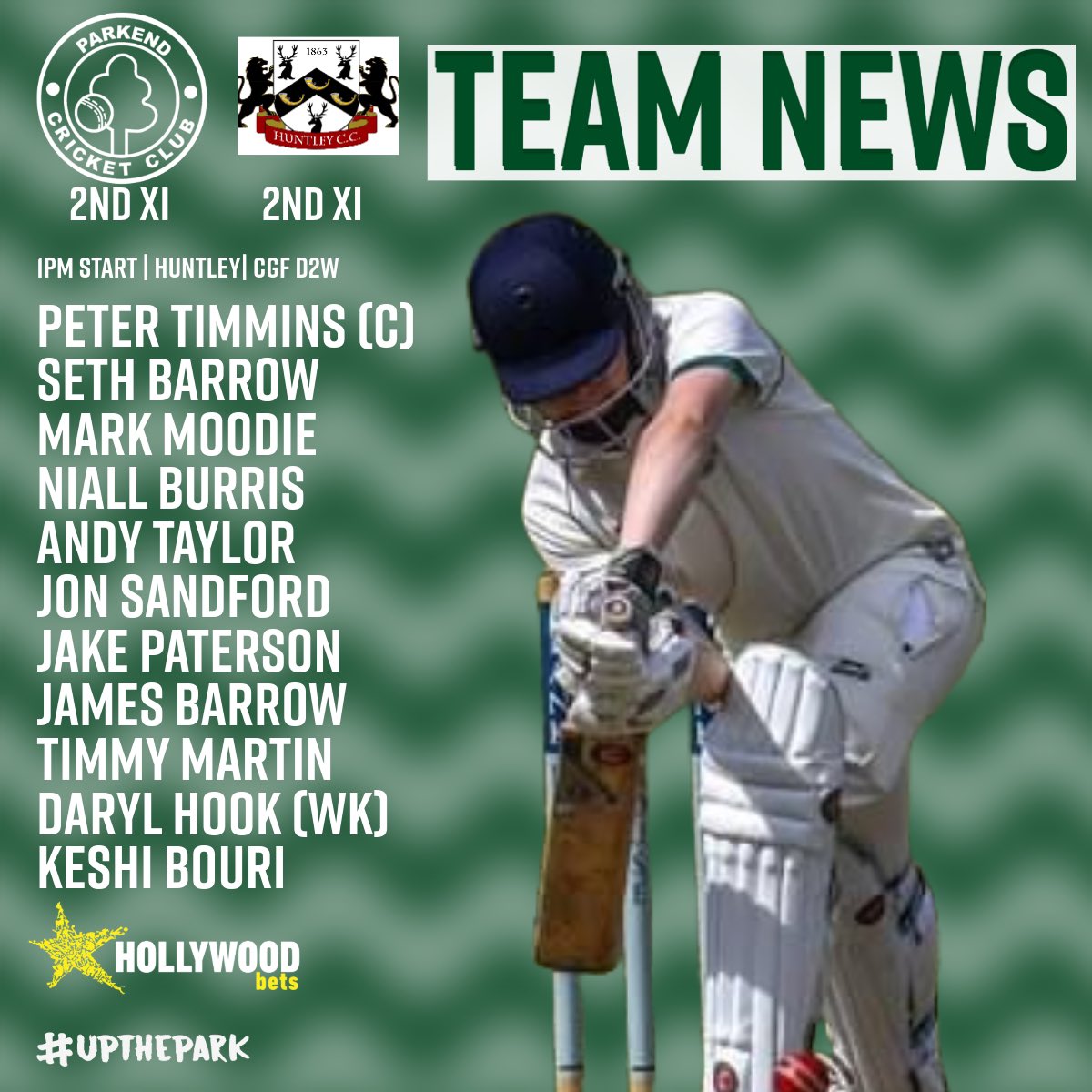 GAME DAY! After last week’s washout we’re back in action today! The 1s welcome <a href="/CirencesterCC/">Cirencester Cricket</a> to the PCG, the 2s head to <a href="/HuntleyCricket/">Huntley Cricket Club</a>! Good luck to everyone involved! Will we finally get the elusive double win? #upthepark