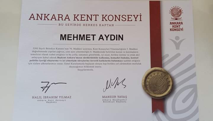 MehmetAydn0606's tweet image. Güdül ve Çağa Gençlik  Derneği Olarak ;
 #Ankara  #Kent #Konseyi Genel Kuruluna Delege Olarak  Katıldık.
Yeniden Göreve Seçilen Halil İbrahim YILMAZ Başkanımızı Kutluyor, Yeni Döneminde Başarılar Dilerim.