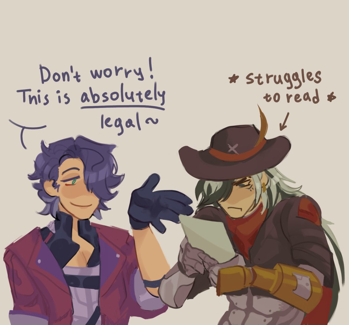 And this 😵

#HonkaiStarRail #honkaistarrailfanart #sampo #hsrsampo #Boothill #hsrboothill