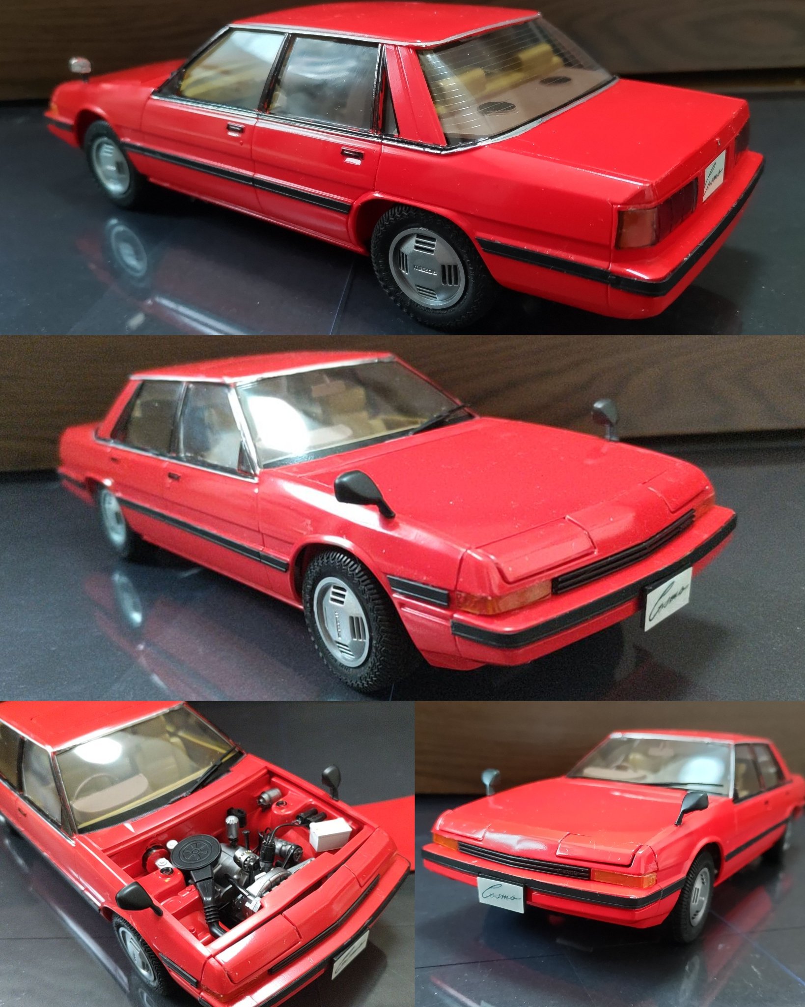 バンダイ 1/20 コスモ 4ドアハードトップ ロータリーリミテッド