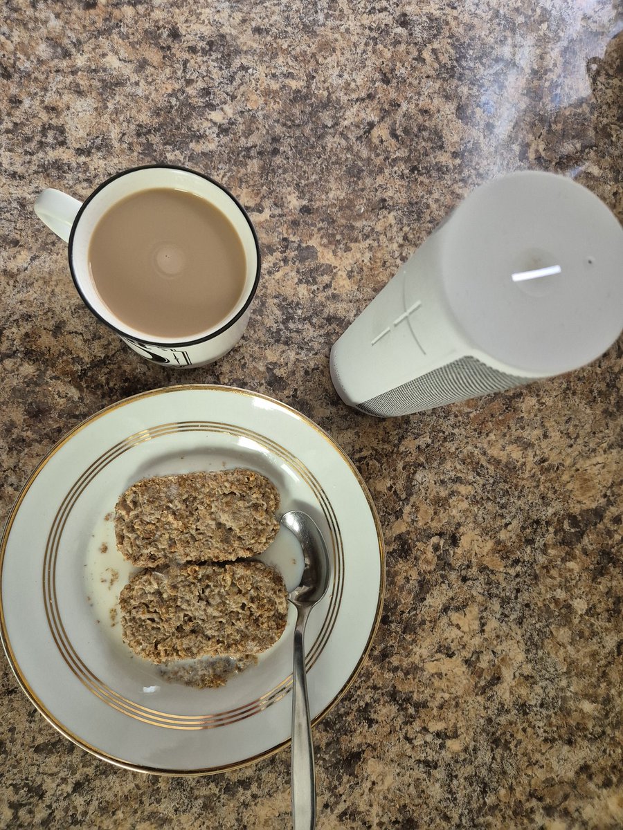 ijdunk's tweet image. Brekkie time