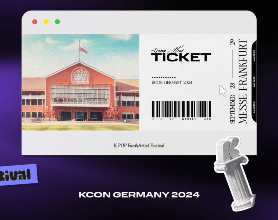 Al parecer, The Boyz forma parte de la line up de la KCON que tendrá lugar el 28 y 29 de septiembre en Frankfurt, Alemania.

La pista incluye su fecha de debut ❤️

130724 #THEBOYZ #더보이즈