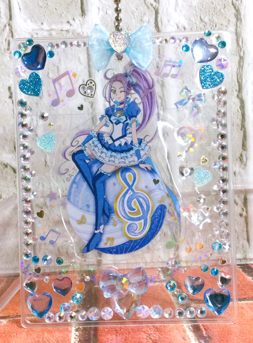 とまぁ色々ストアさんに不満はあるけど
このオーナメントキーホルダーは本当に出してくれてありがとうございますの一言!!
キャンドゥさんで買ったキーホルダーカバーにビート入れてデコしたニャ!🐱 