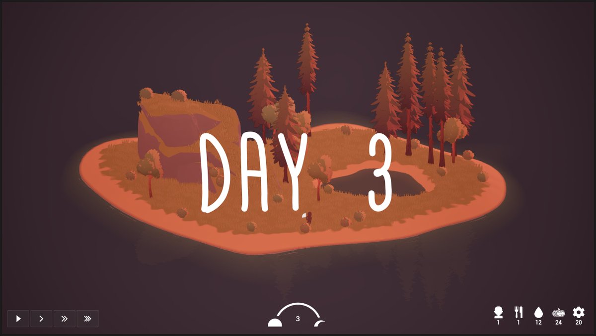 hippowombat's tweet image. Haven&apos;t done a #screenshotsaturday post in a bit, here are some progress shots of a tiny #procgen island game I&apos;ve been working on over the last couple weeks.

Move little pals by clicking &amp;amp; dragging them, gather supplies, build structures (soon) &amp;amp; manage your village. #gamedev